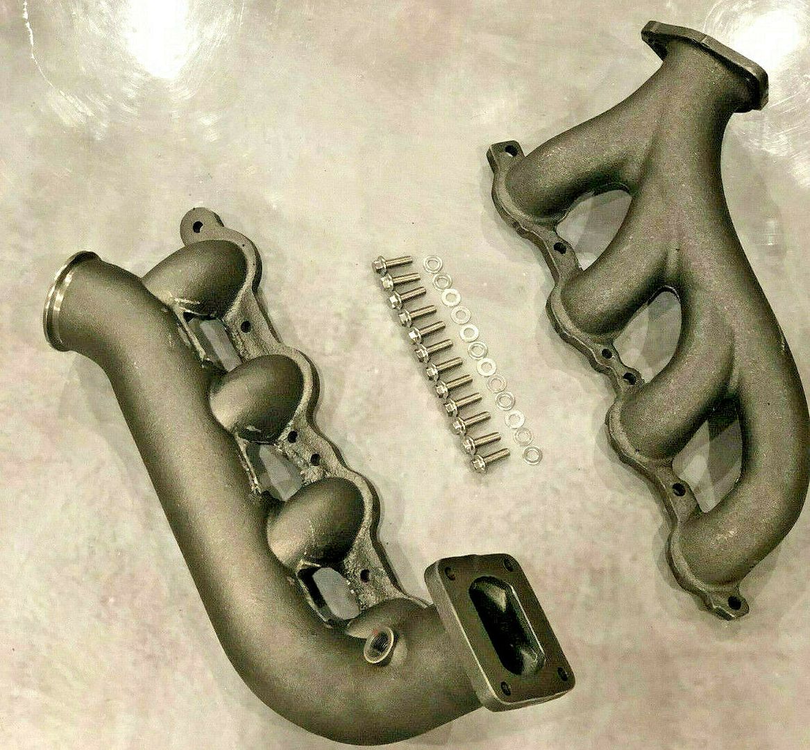 FOR CHEVY GM LS Turbo Exhaust Hotparts T4 Kit Vortec 4.8 5.3 6.0 LSX